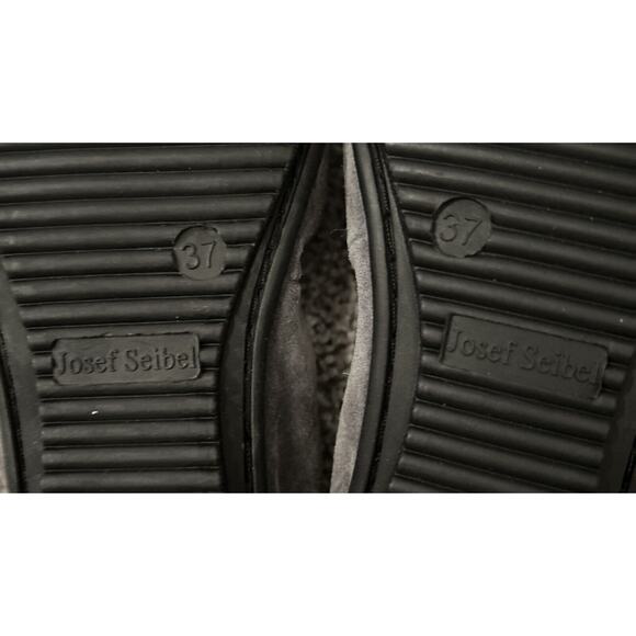 Josef Seibel Pippa Gray Suede Cap Toe Air Action Ballet Flat EU 37 US 6/6.5 NEW - Picture 9 of 9